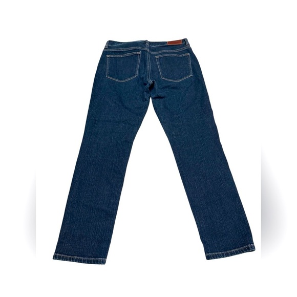 Lauren Ralph Lauren Premier Straight Cropped Jeans Medium Wash Women’s Size 6 - Picture 2 of 4